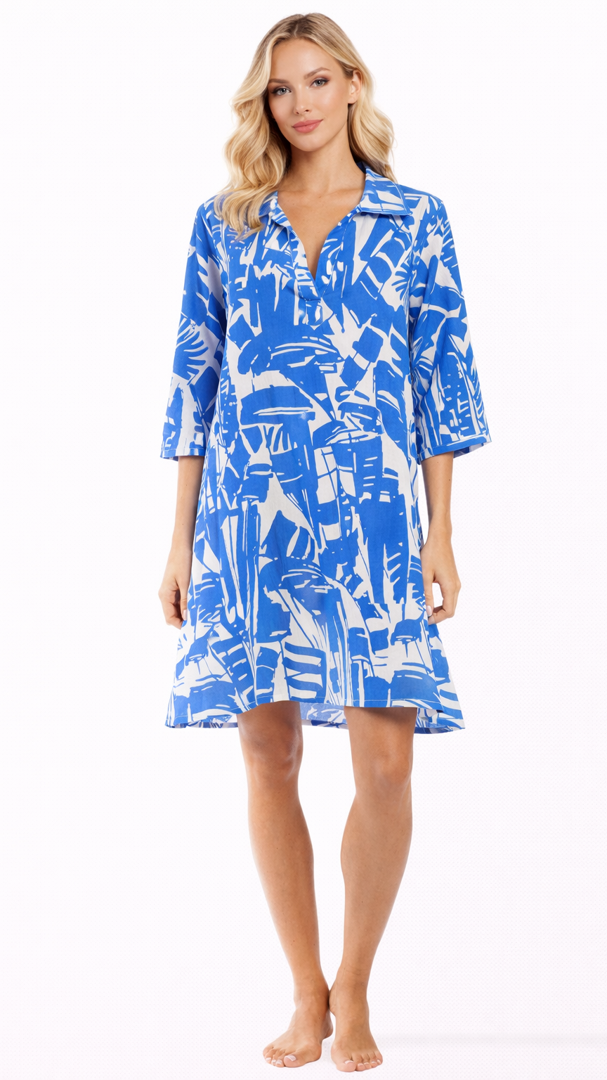 Resort Wear Mini Dress | Luxury Vacation Dress