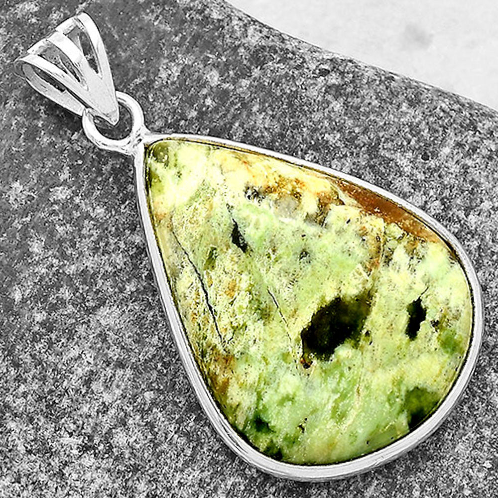 Natural Chrome Chalcedony Pendant P-1001 SDP119012