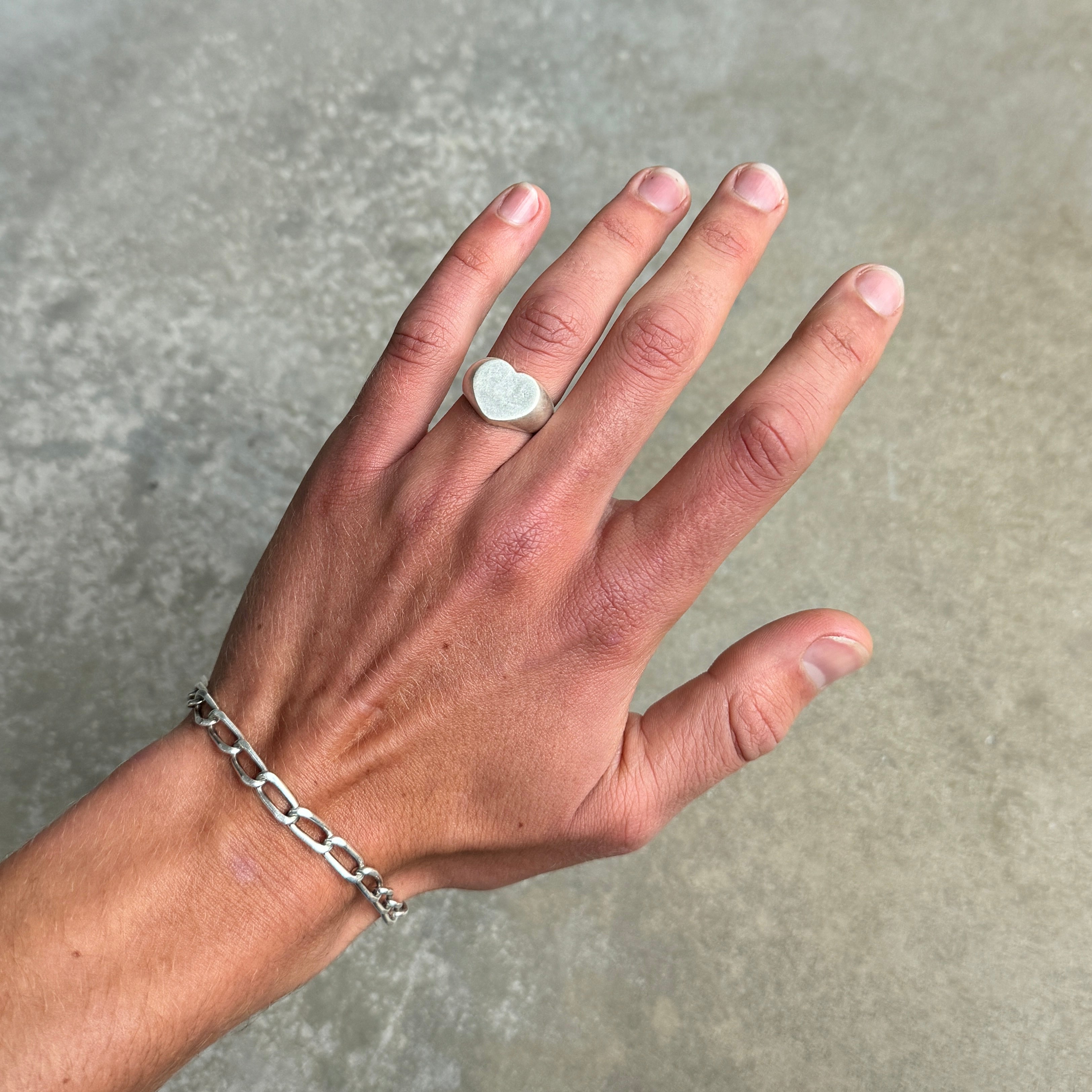 Heart of Silver Ring-2