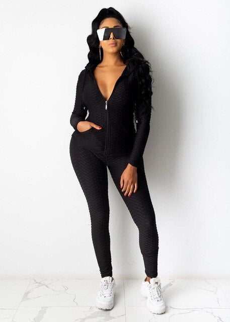 Sportswear Jacquard Hooded Set Gym Fitness Tracksuit Long Sleeve Zipper Hoodies Pencil Leggings Running Traning Outdoor Suit-12
